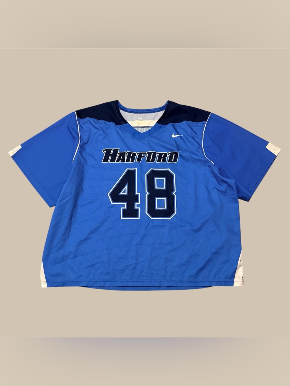 Nike NCAA Harford Community College Fighting Owls No. 48 Lacrosse Jersey